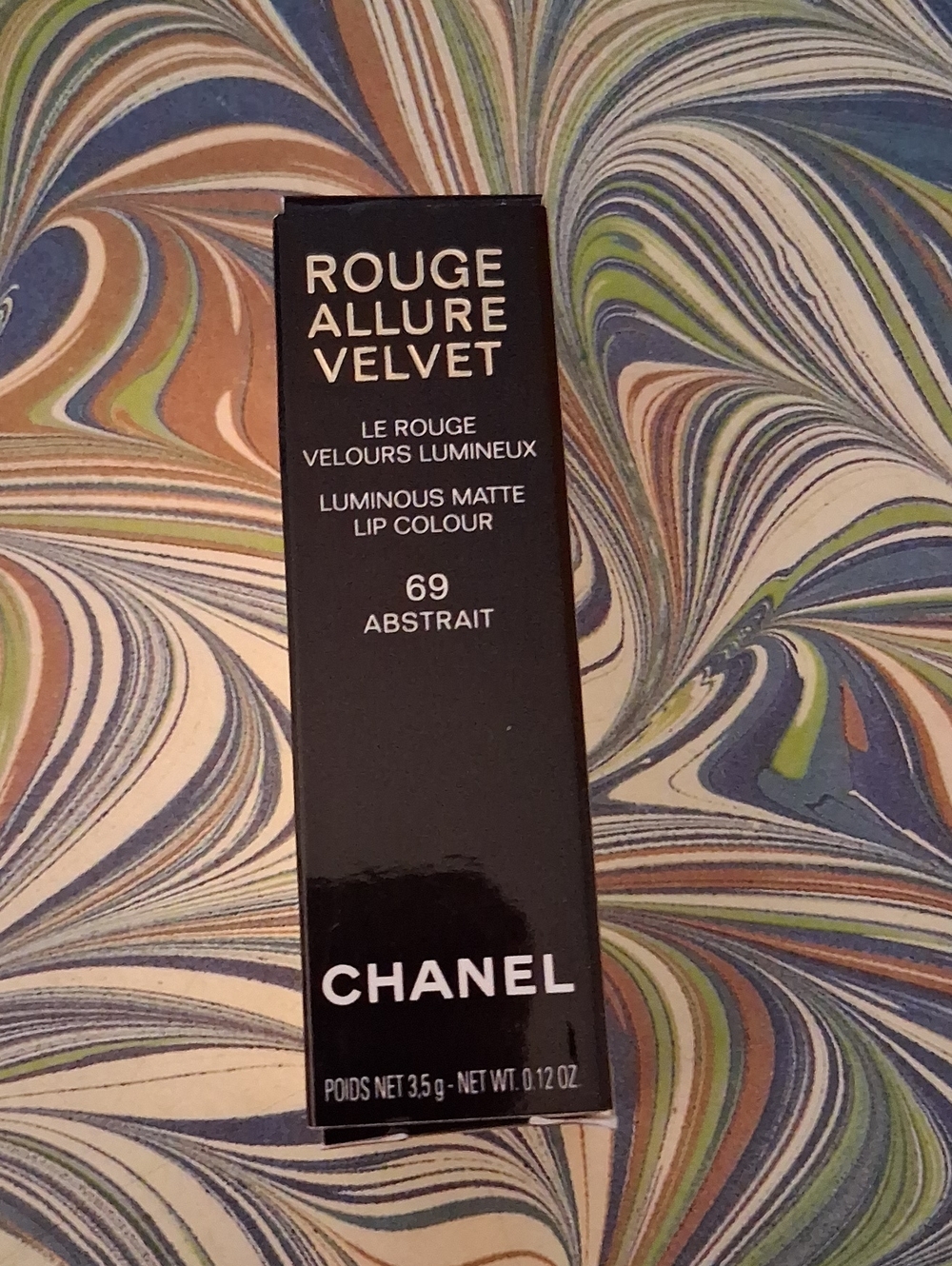CHANEL Rouge Allure Velvet Matte Lipcolor In # 69 ABSTRAIT